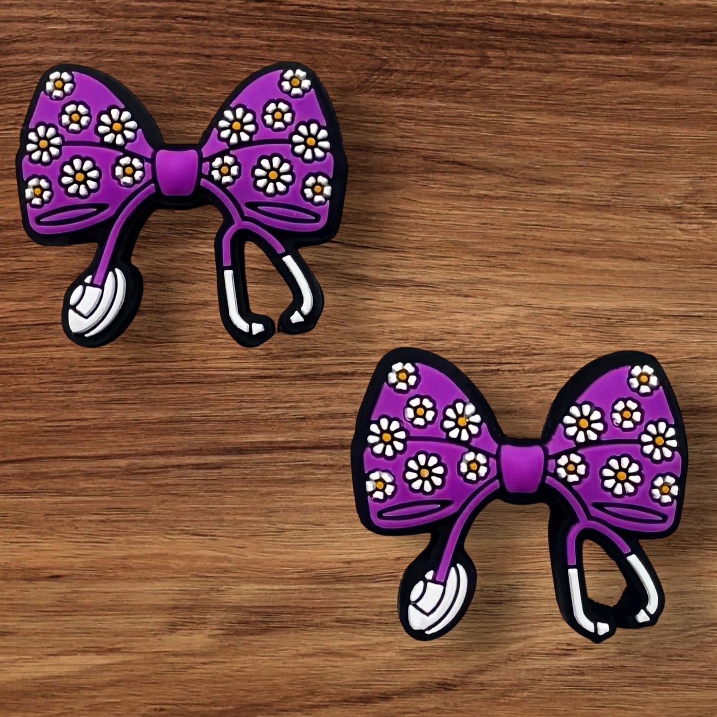 Stethoscope Bow Focal (Purple)