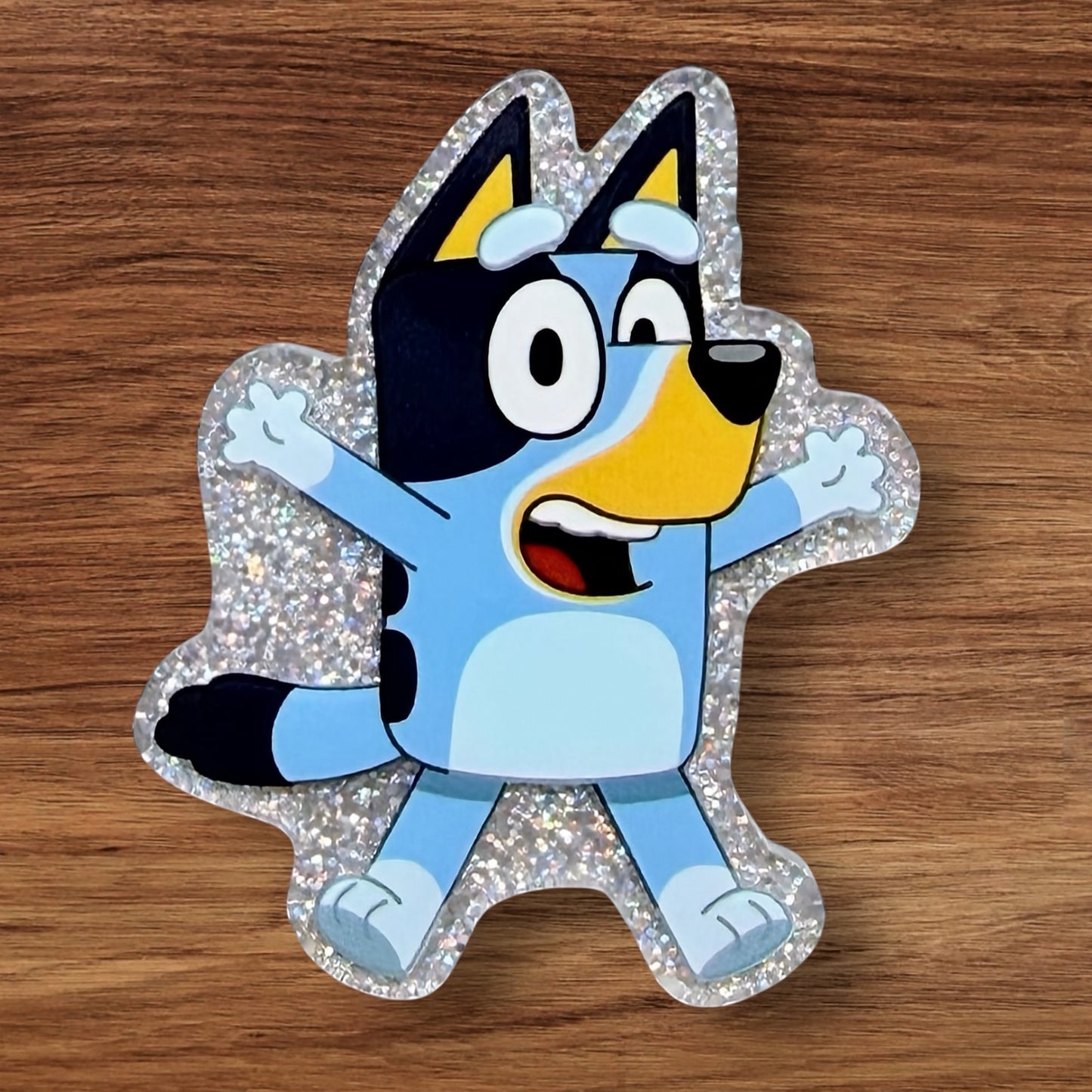 Blue Dog Acrylic Flatback