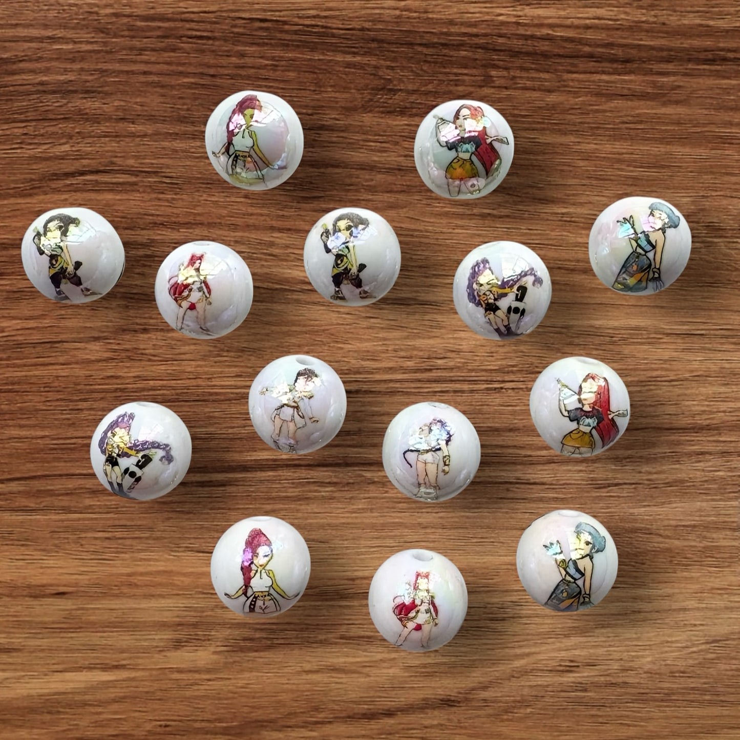 16mm K-Pop Acrylic Bead