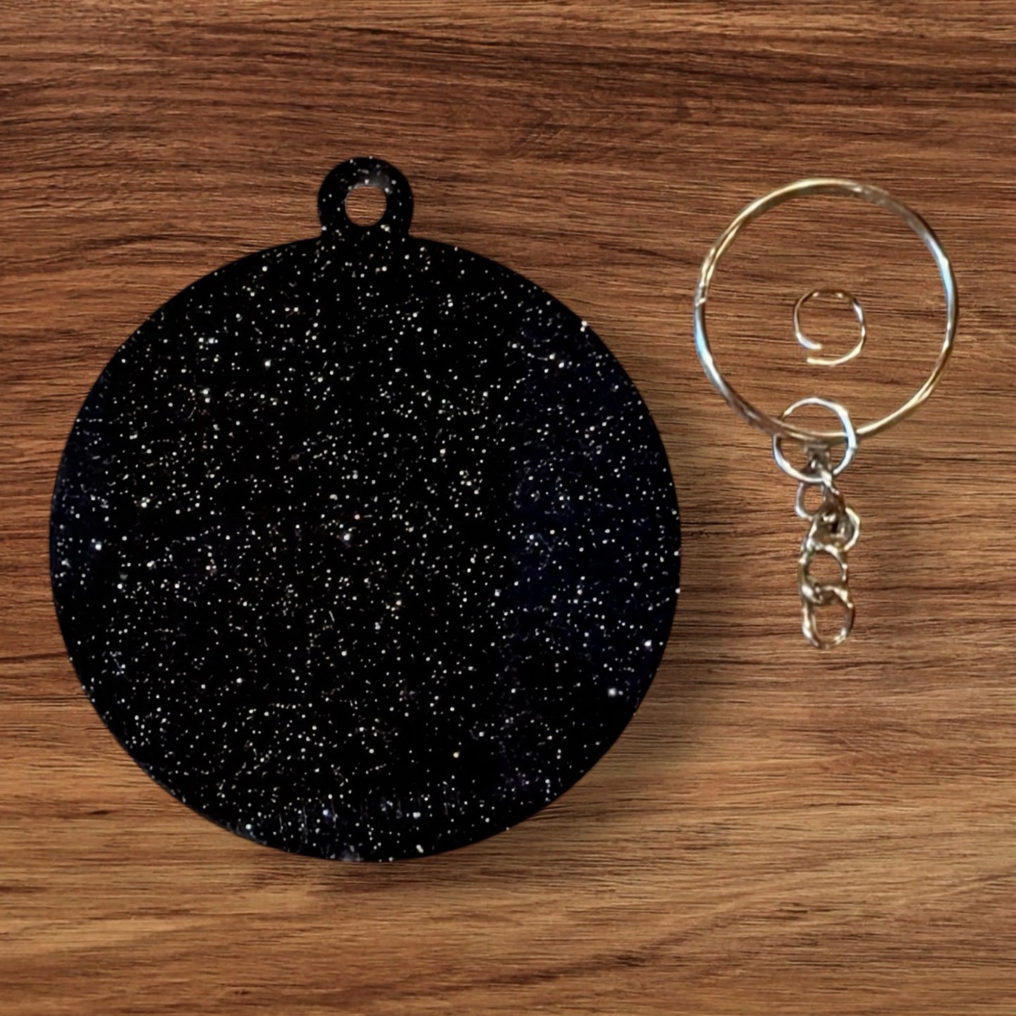 Round Acrylic Blank (Black)