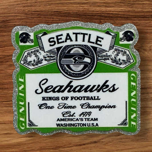 Football Acrylic Flatback