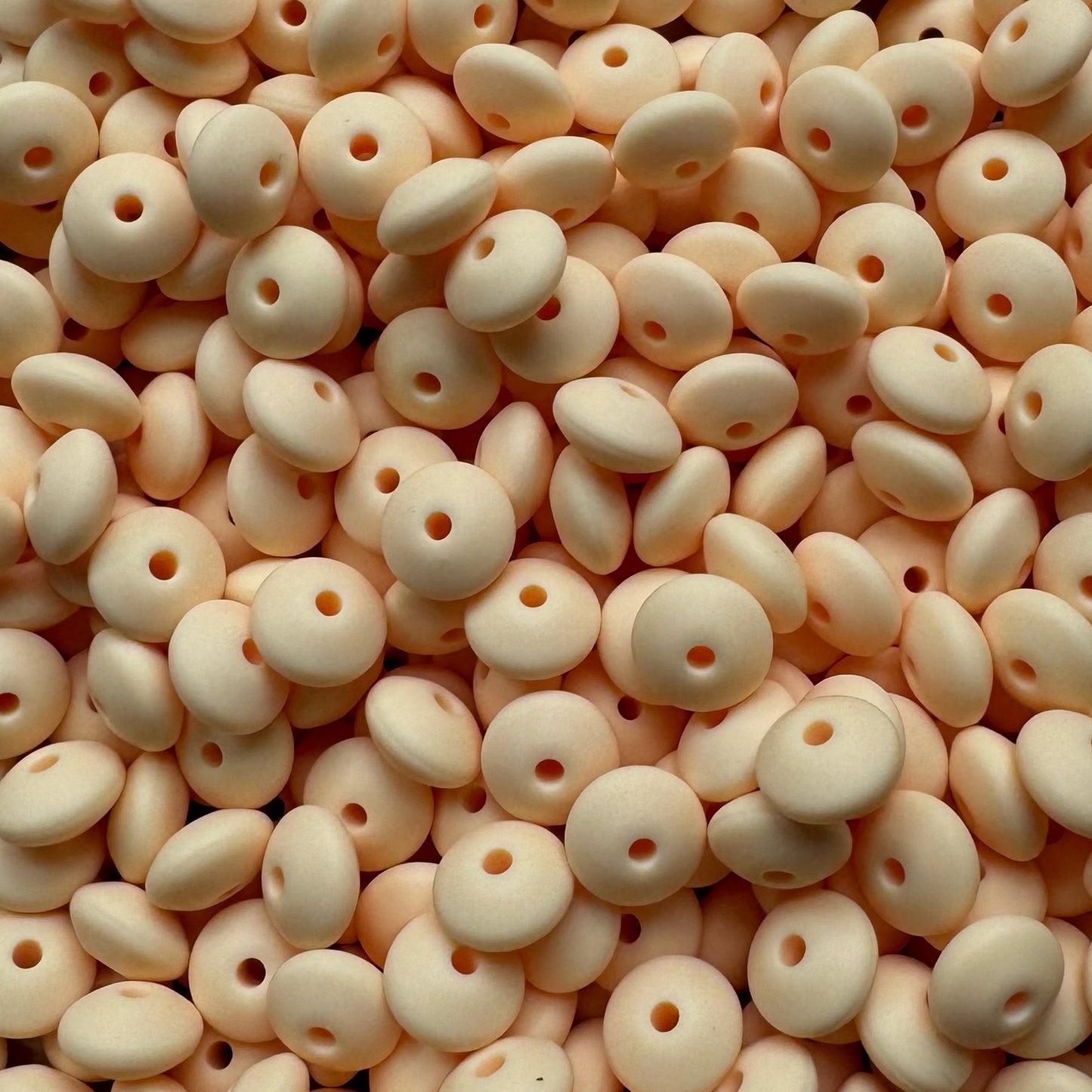 12mm Flesh Color Silicone Lentil
