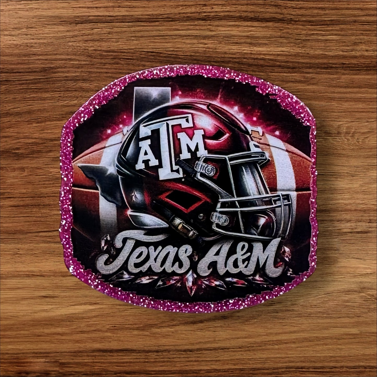 Football Acrylic Flatback