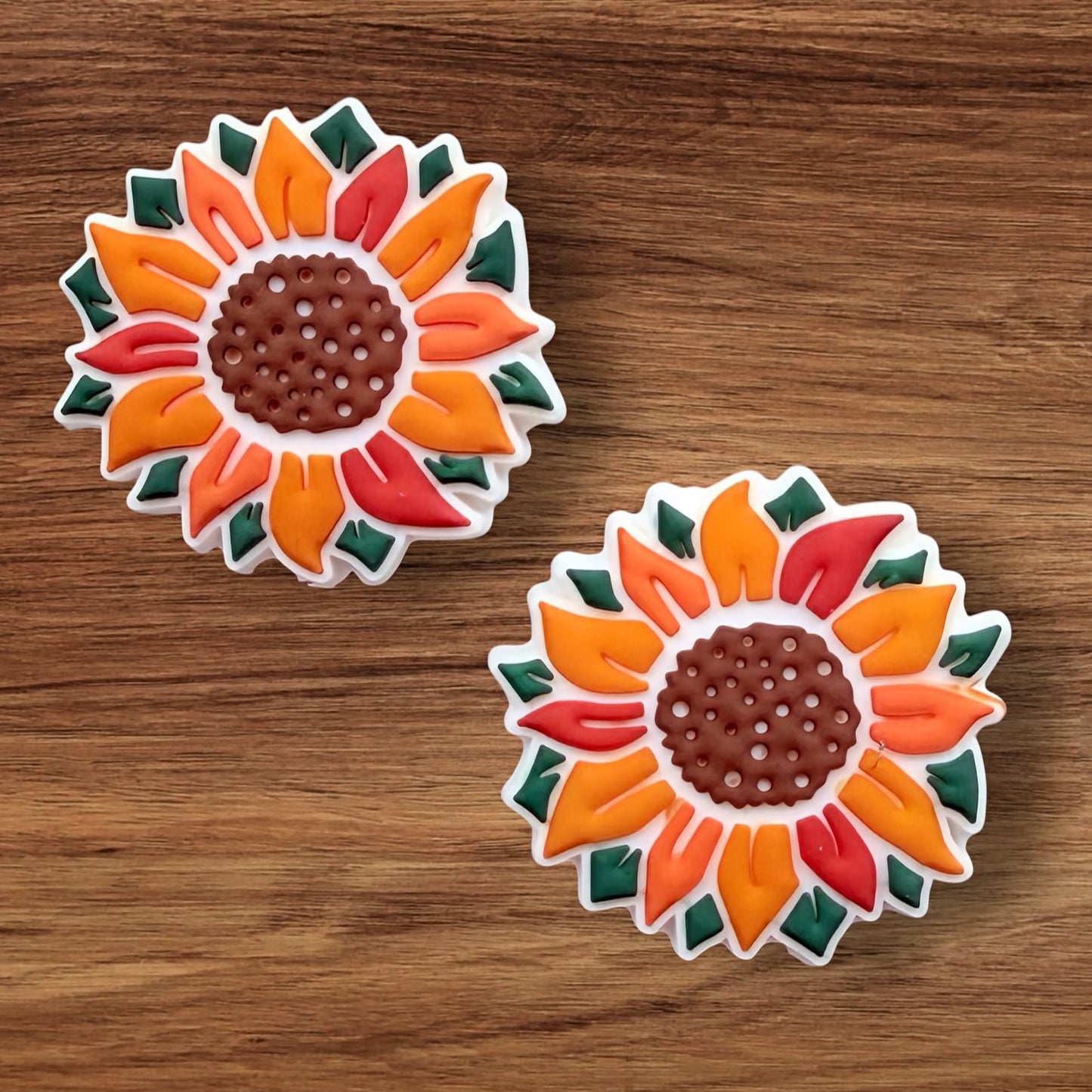 Multi color sunflower Focal
