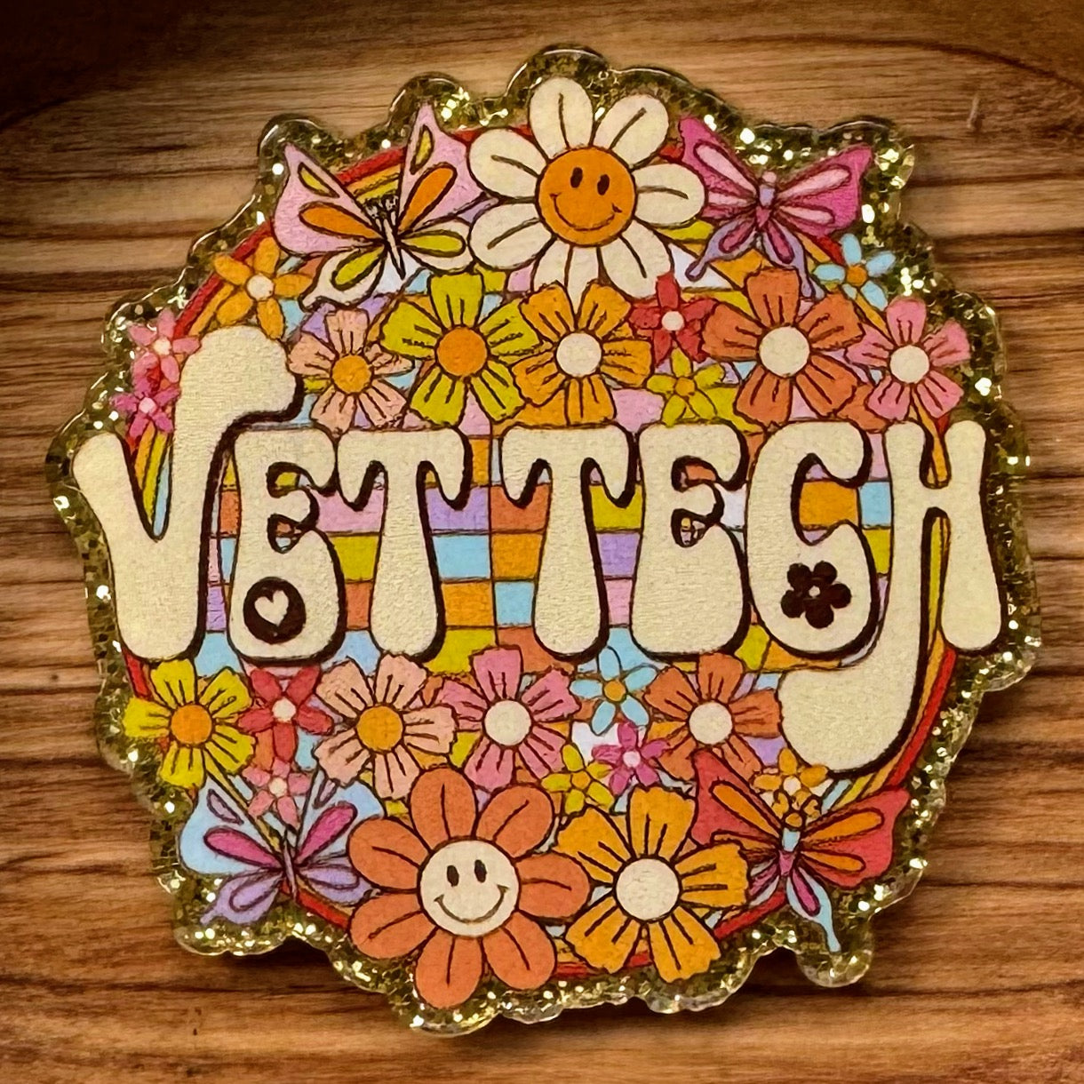 Vet Tech Acrylic Flatback