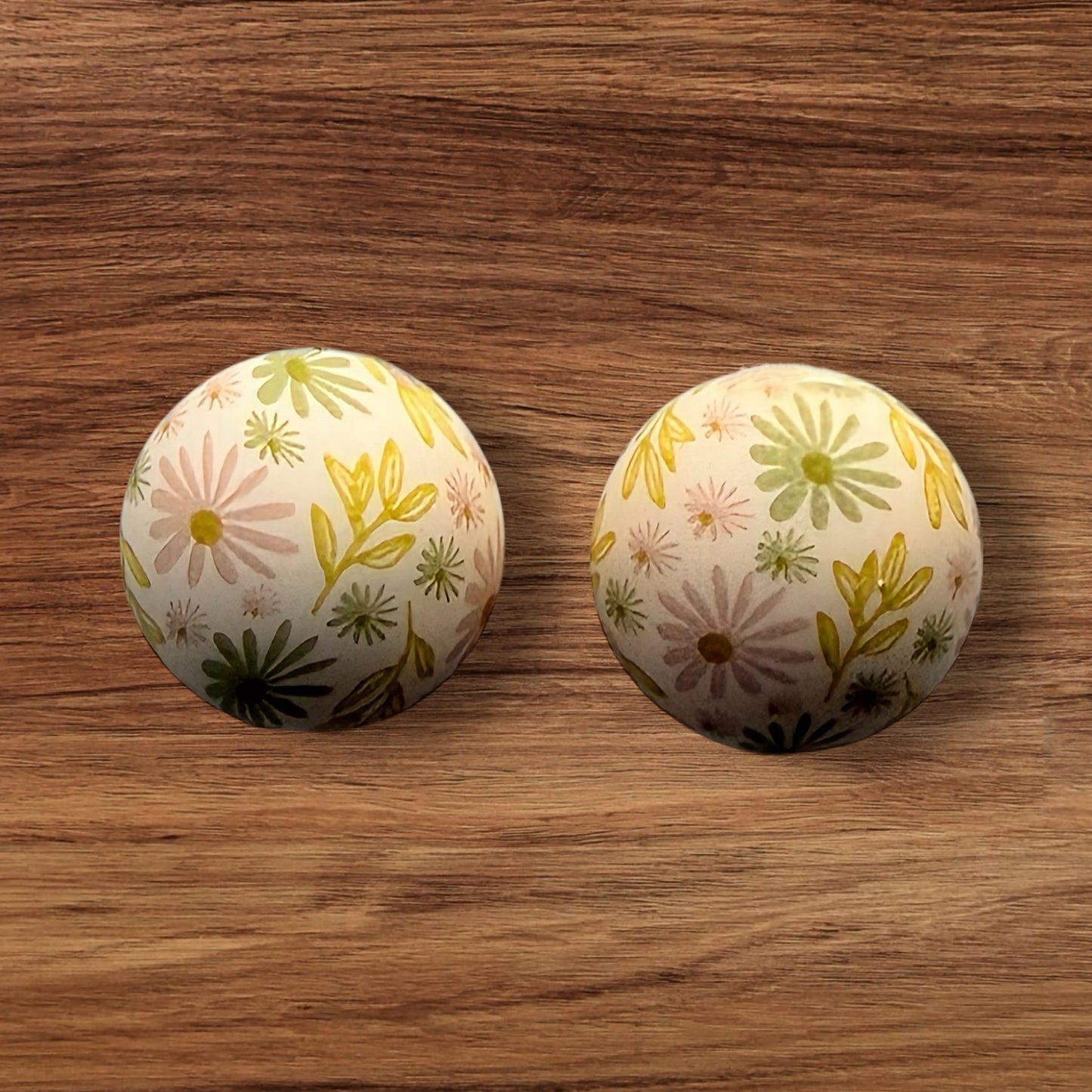 15mm Boho Floral Silicone Bead