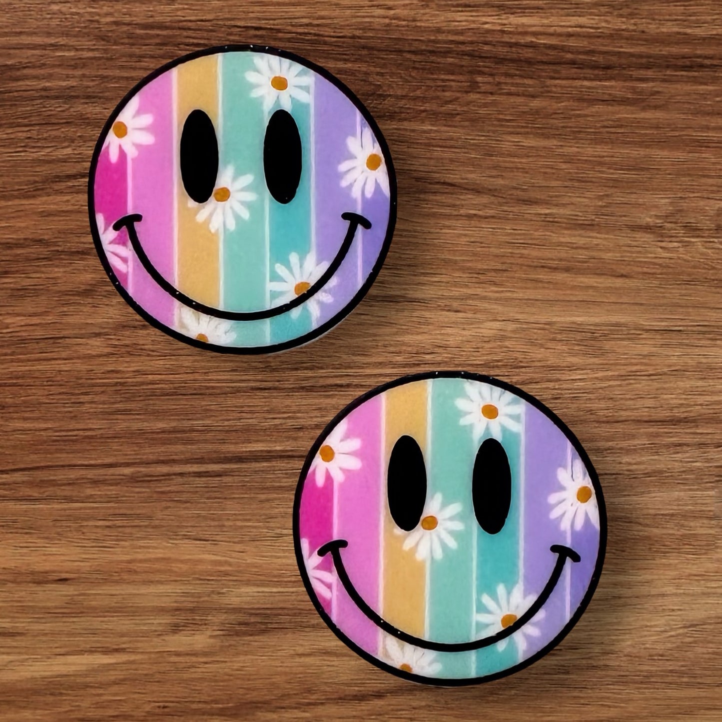 Colorful Daisy Happy Focal (Custom)