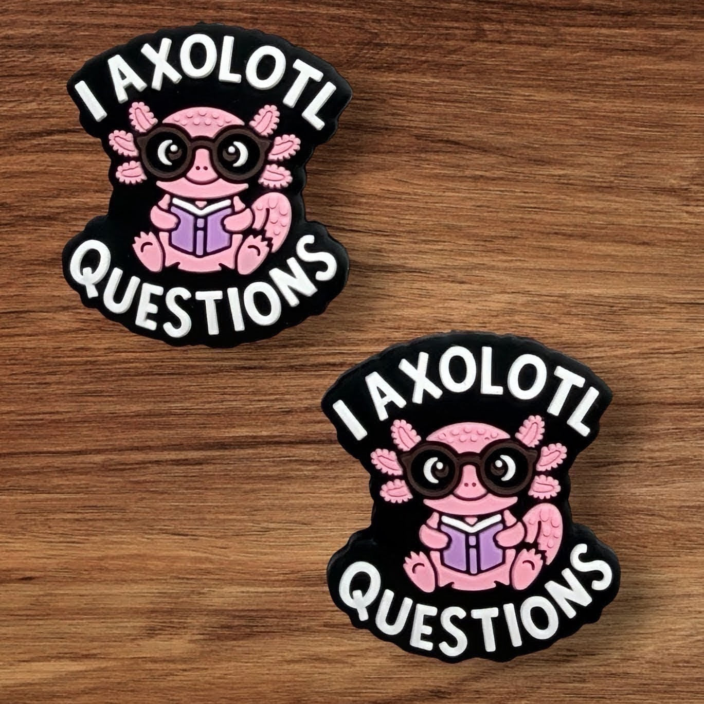 I Axolotl Questions Focal (Pink)