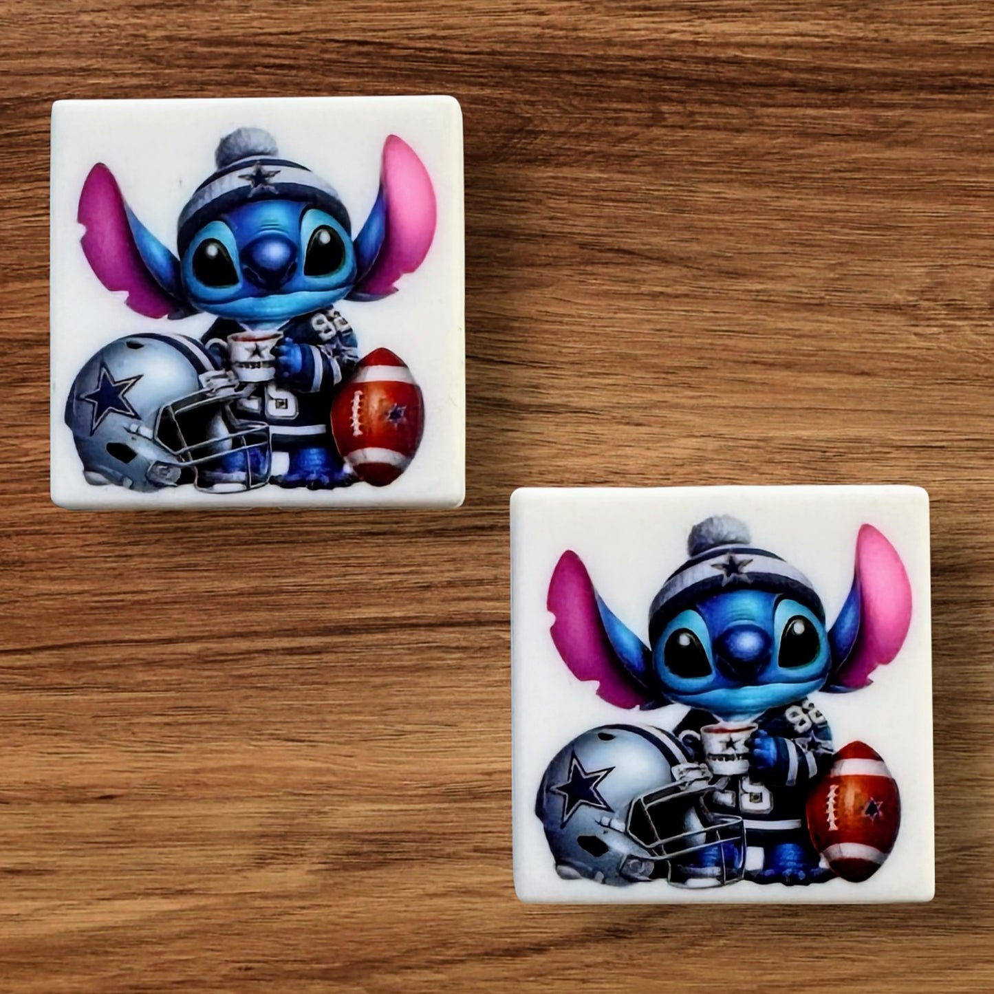 Blue Alien With Football Focal