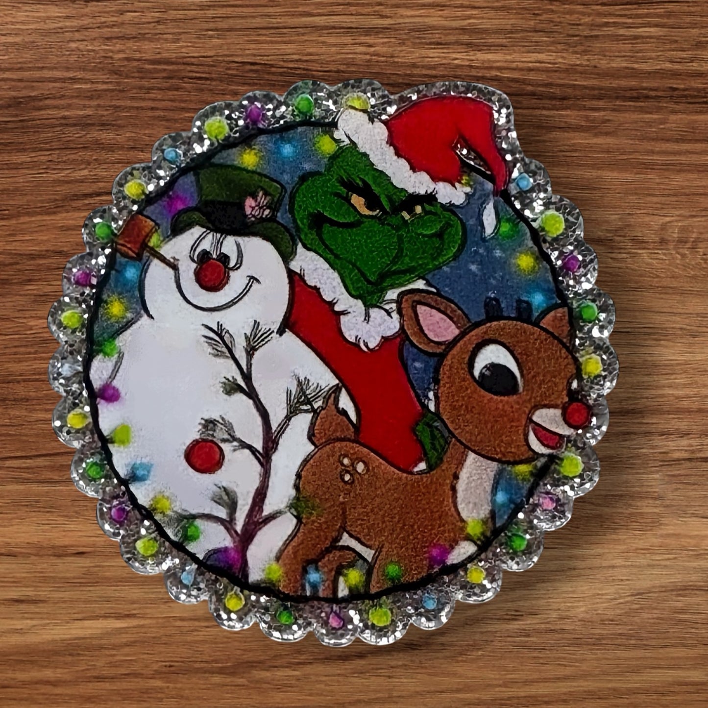 Christmas Trio Acrylic Flatback
