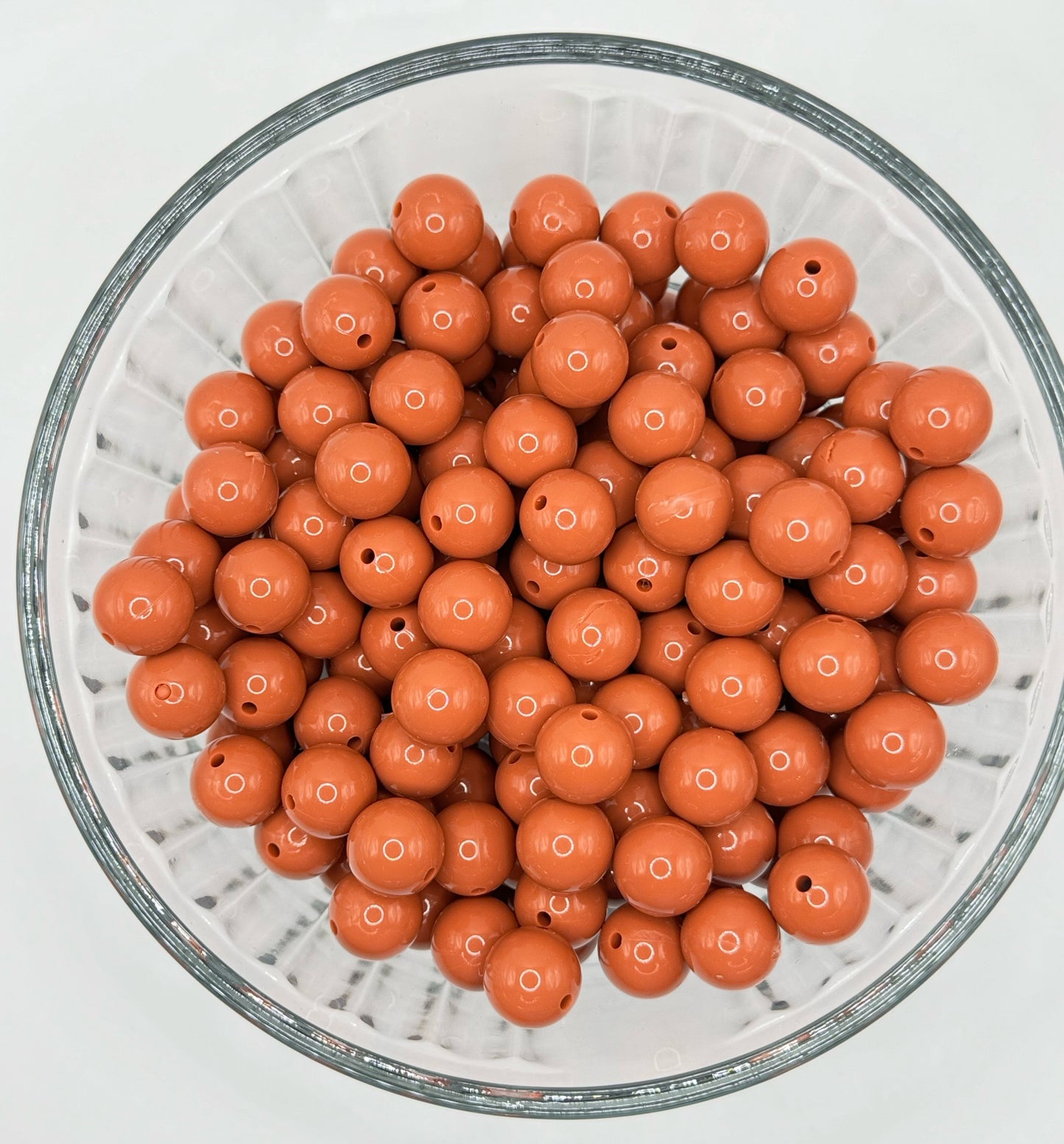 Liquid glossy 15mm silicone beads
