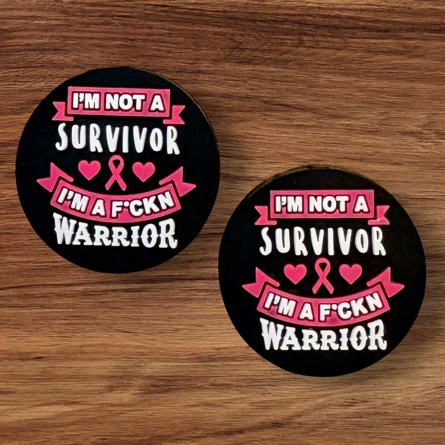 Pink Ribbon Warrior Focal