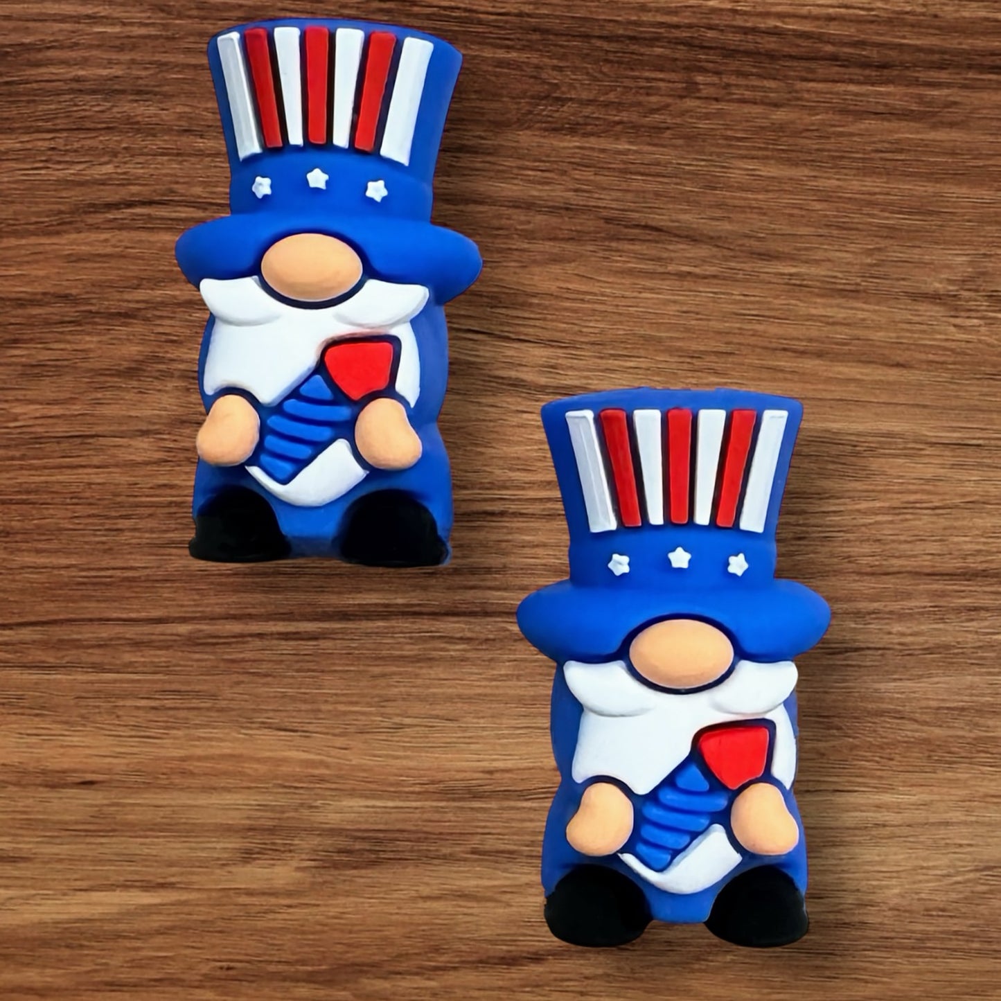 3-D Gnome With Firework Focal