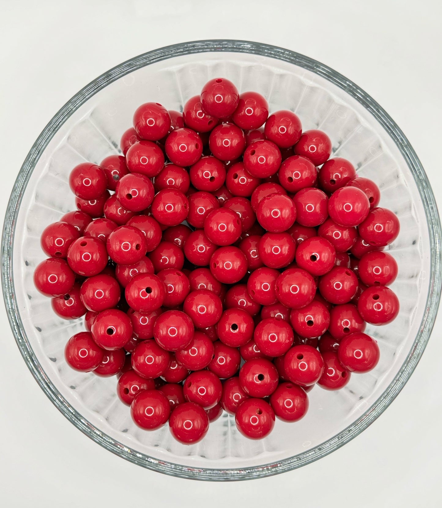 Liquid glossy 15mm silicone beads