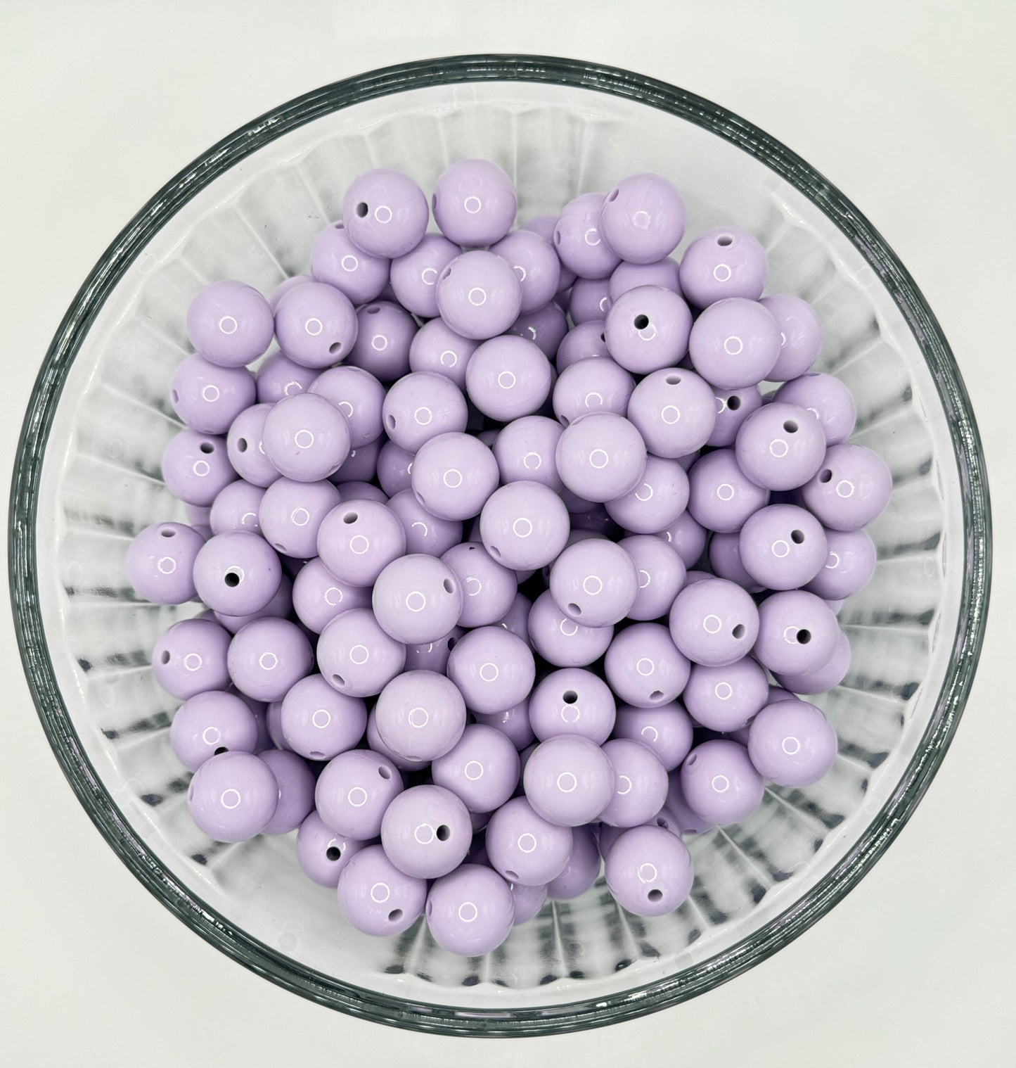 Liquid glossy 15mm silicone beads