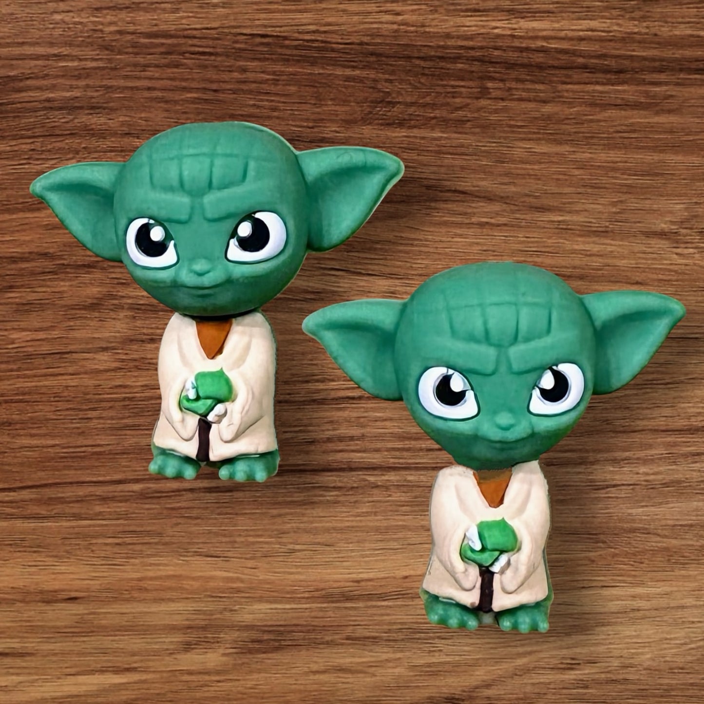 3-D Green Alien Focal