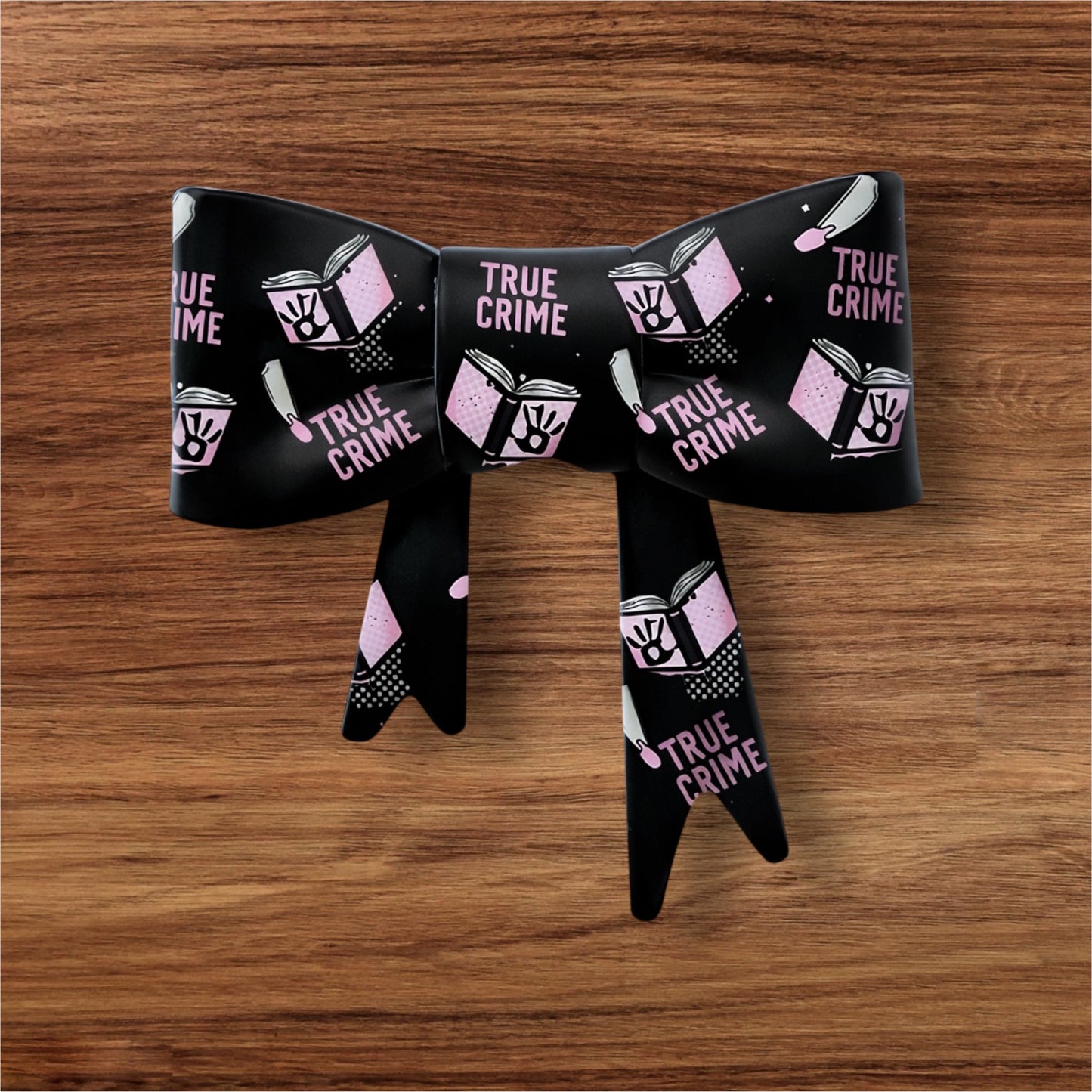 True Crime Bow Straw Topper/Focal (Custom)