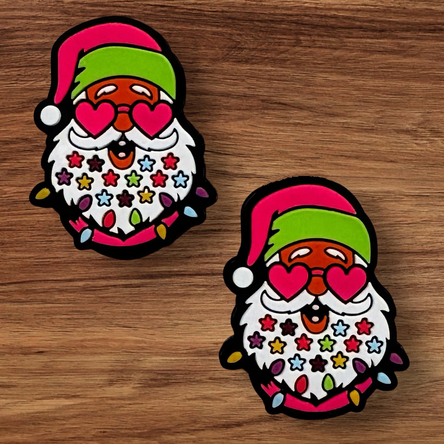 Santa With Heart Eyes Focal