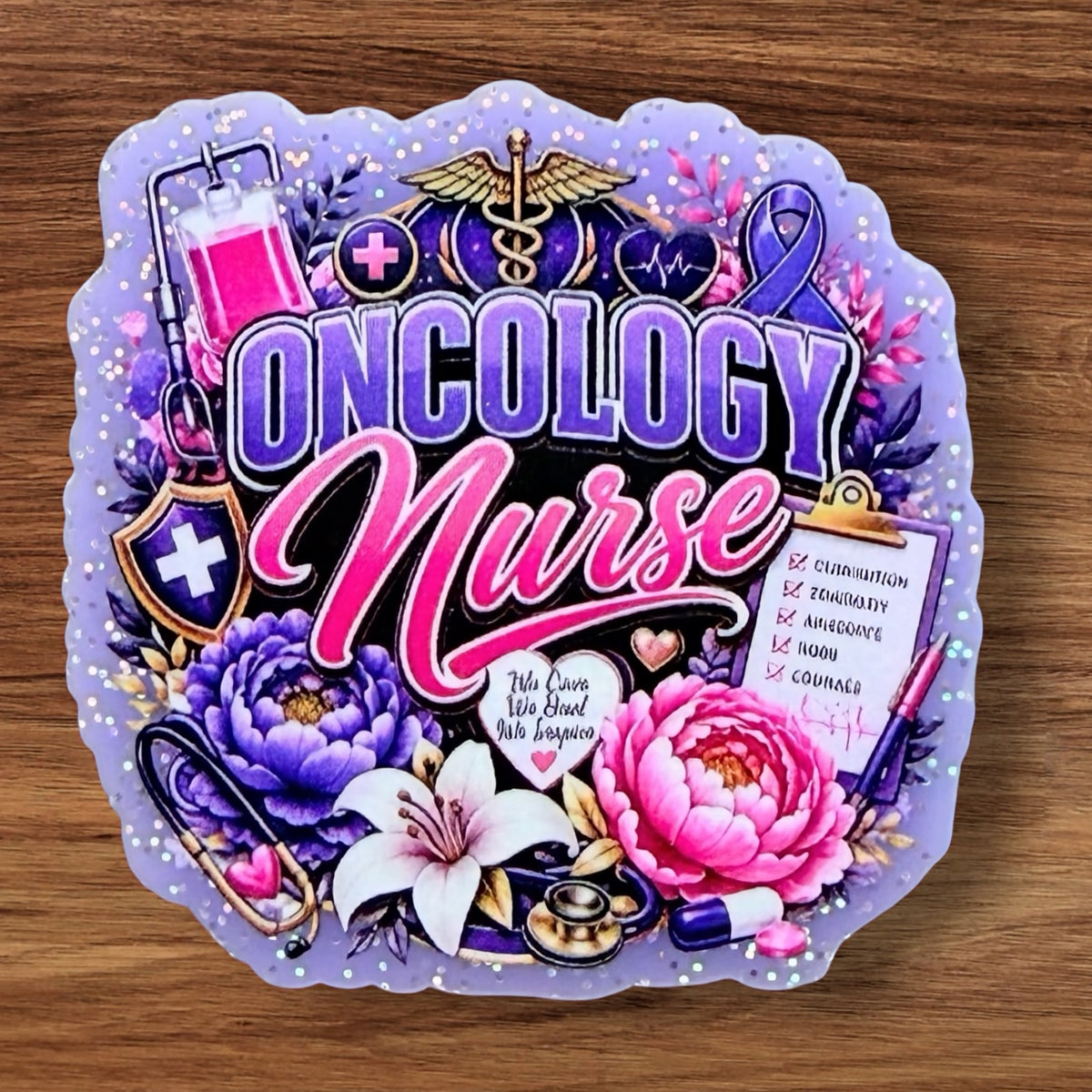 Oncology Nurse Acrylic Flatback
