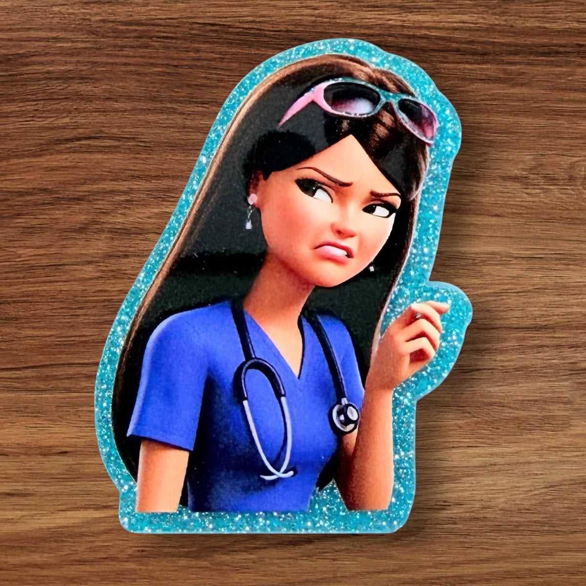 Cringe Nurse Acrylic Flatback