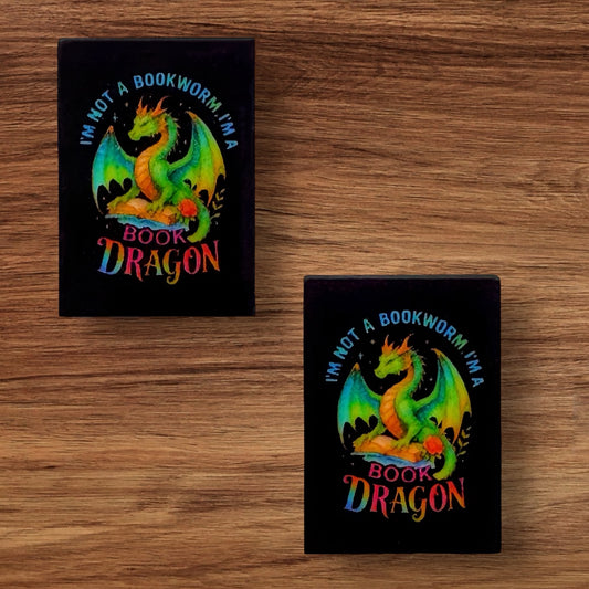 I’m Not A Bookworm I’m A Book Dragon Focal (Custom)