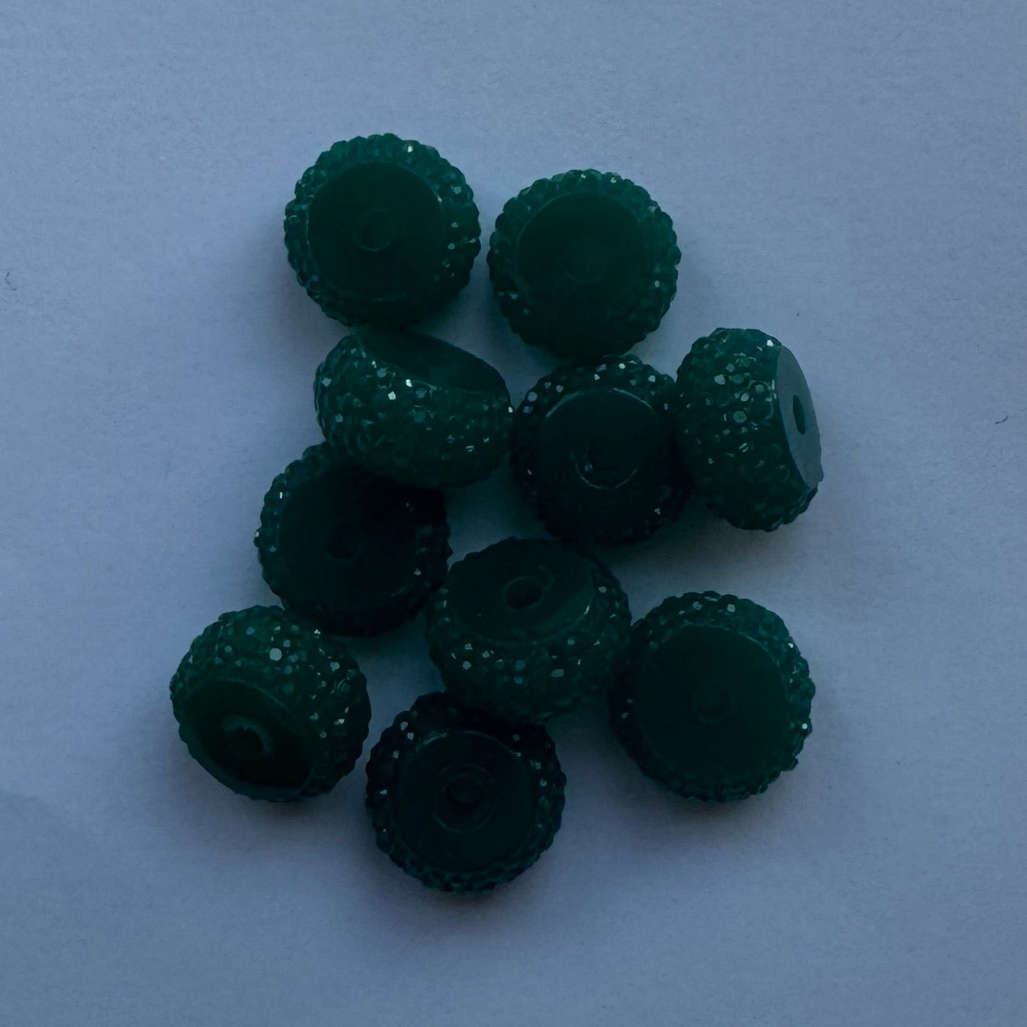 12mm Abacus Acrylic Spacer Beads