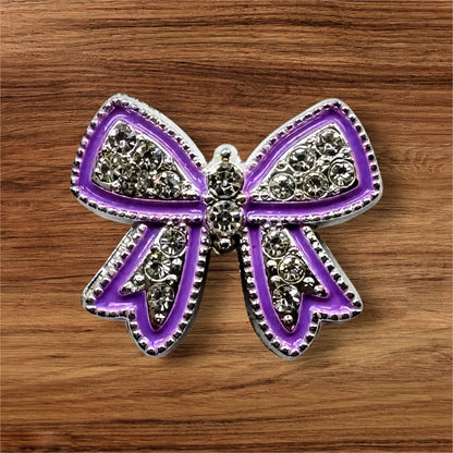Sterling Silver & Rhinestone Bead