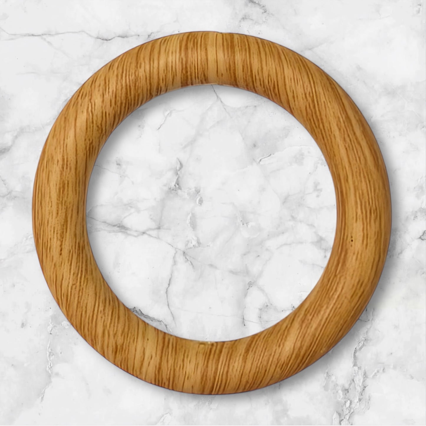 65mm Light Wood Silicone Ring