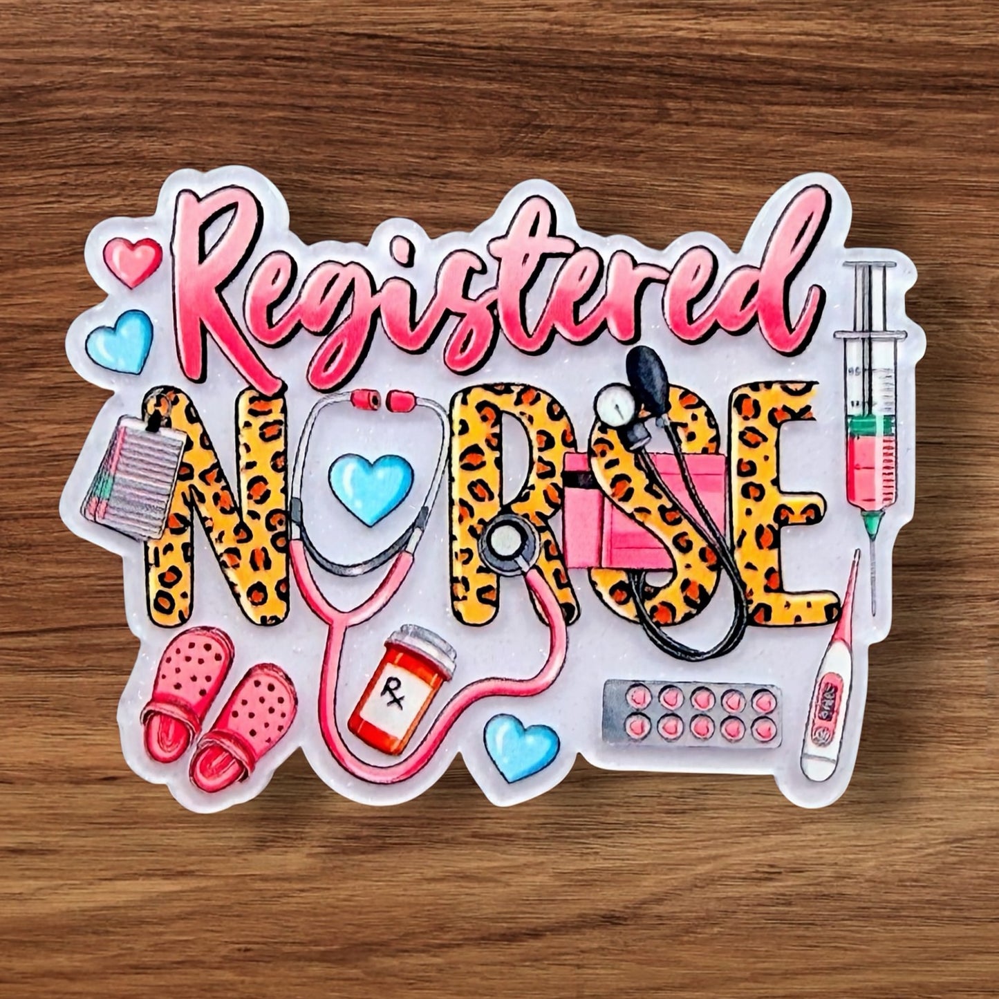 Registered Nurse Acrylic Flatback