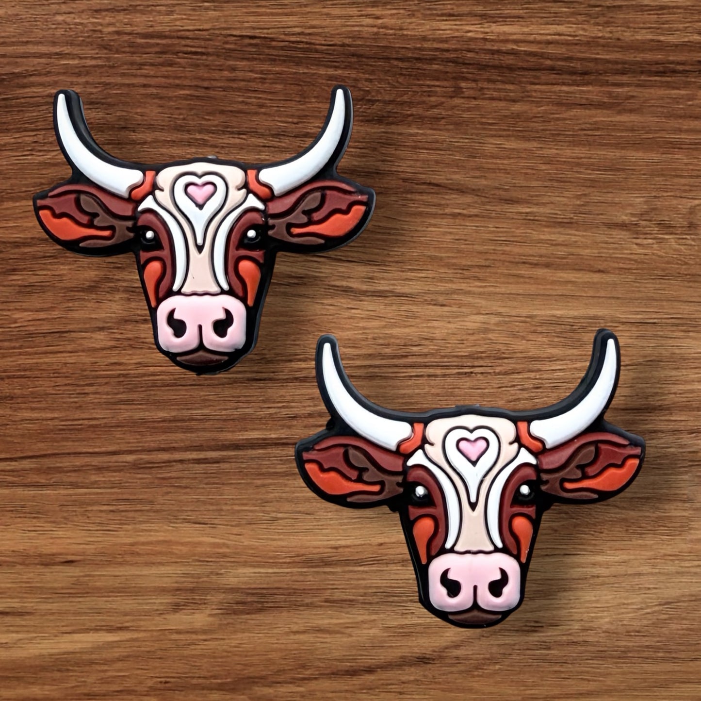 Cow with Heart Focal