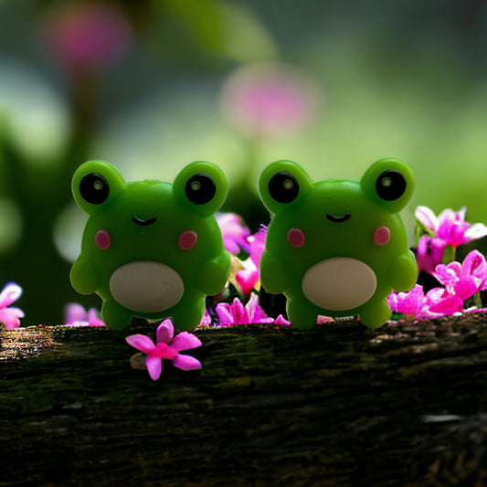 3-D Frog Silicone Focal