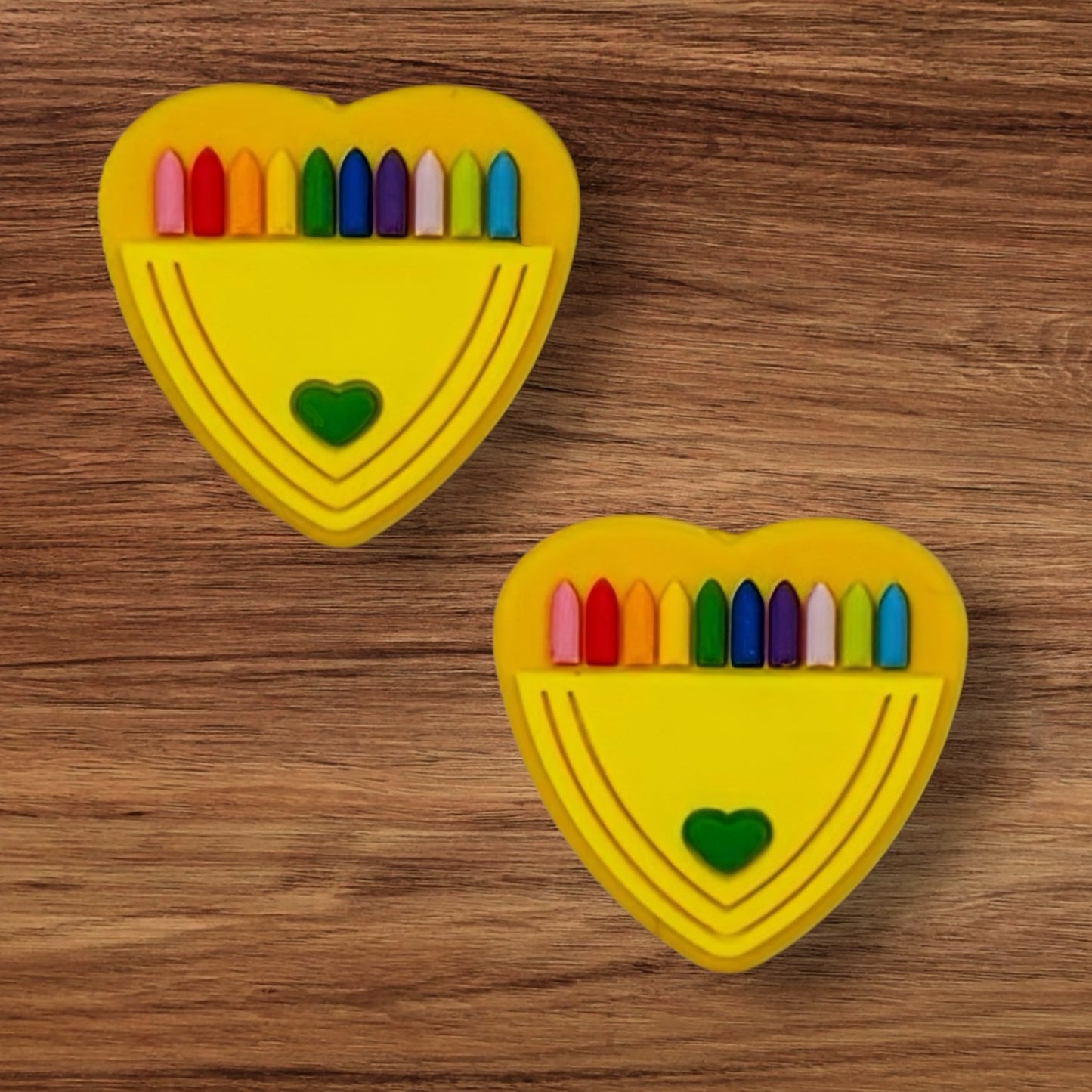 Crayon Heart Focal