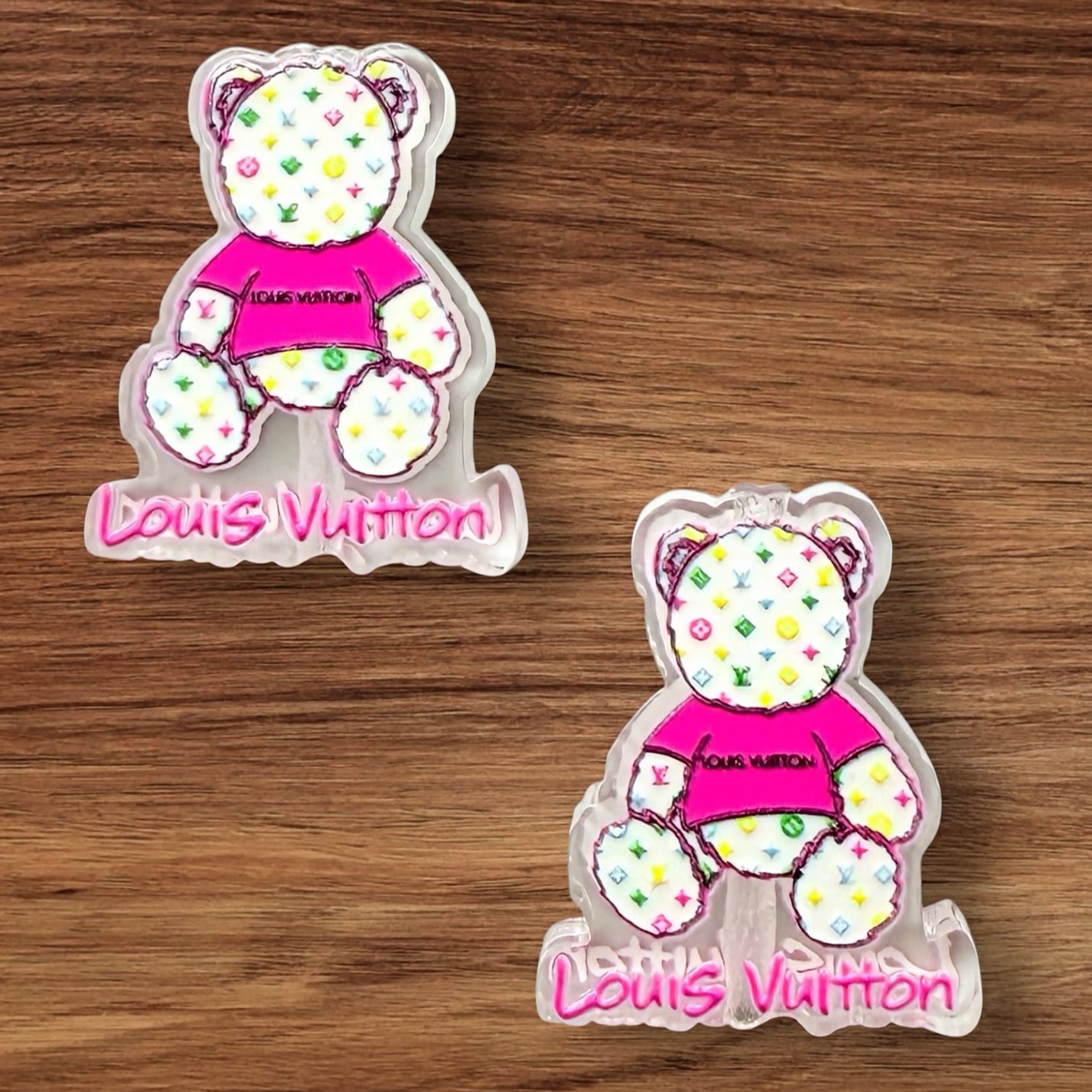 Designer Bear Acrylic Focal