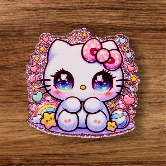 Cute Kitty Acrylic Flatback