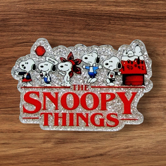 The Beagle Things Acrylic Flatback