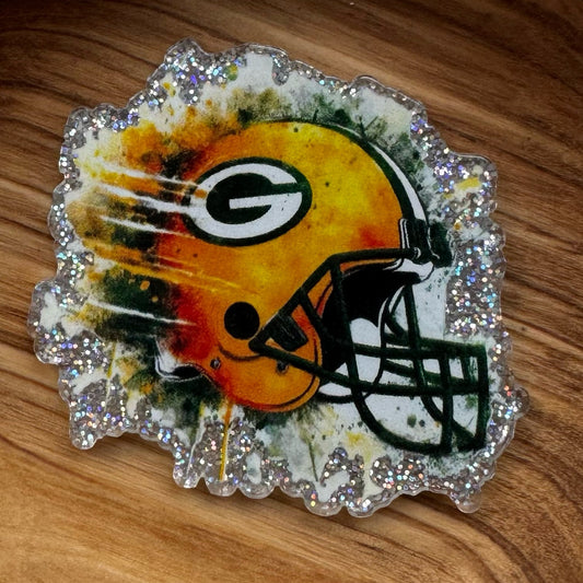 Football Acrylic Flatback