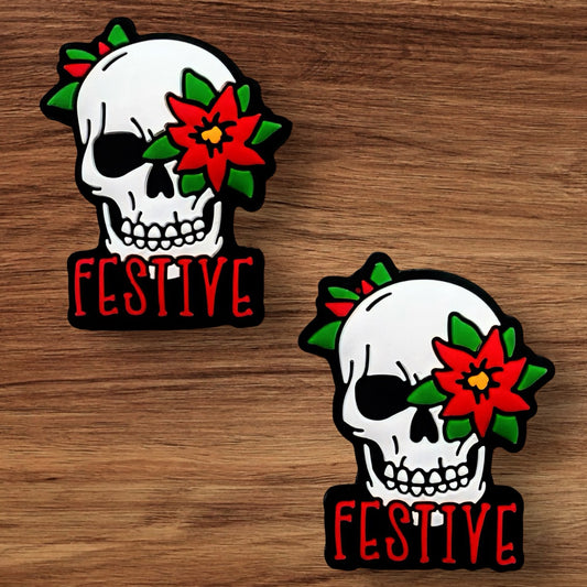 Festive Skull Focal