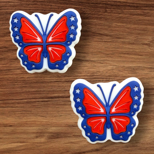 Patriotic Butterfly Focal