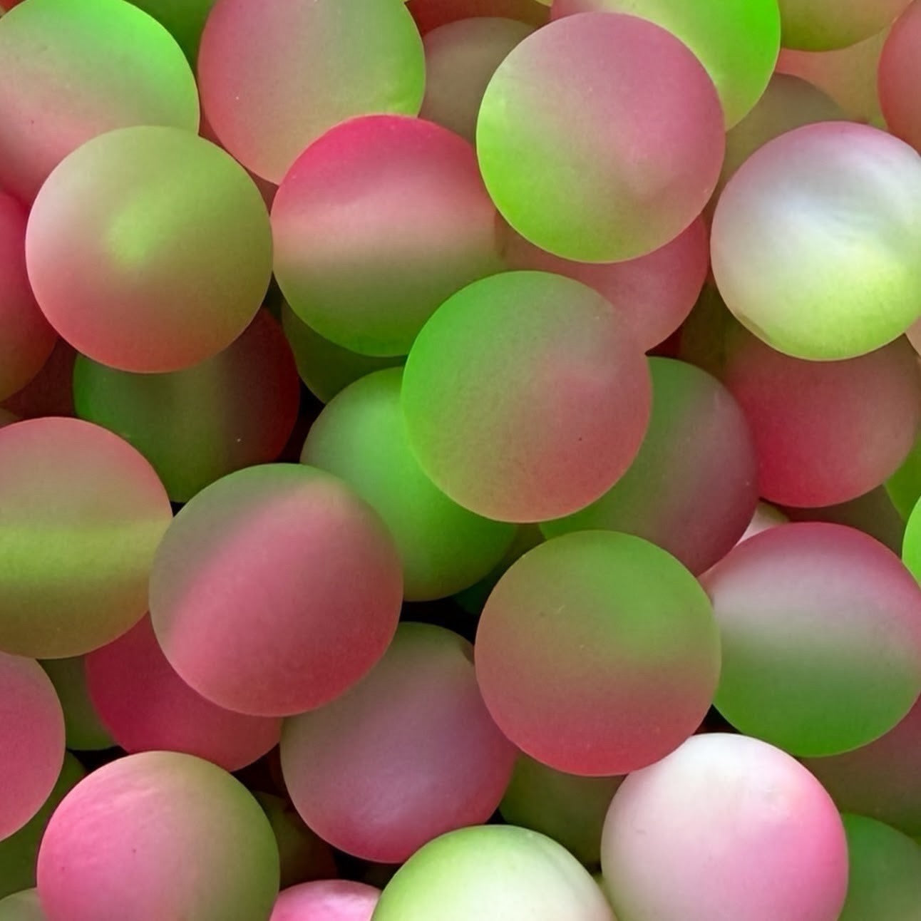 16mm Frosted Cat Eye Acrylic Bead