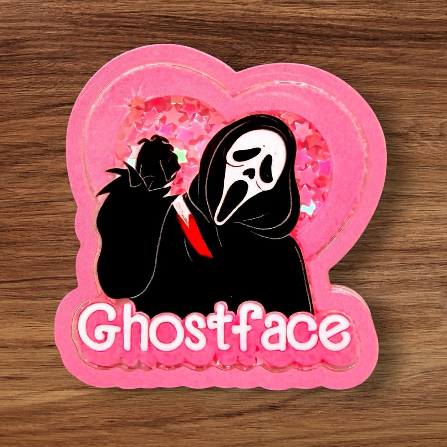 Ghost Guy Acrylic Shaker Flatback