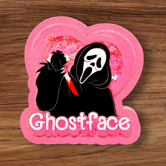 Ghost Guy Acrylic Shaker Flatback