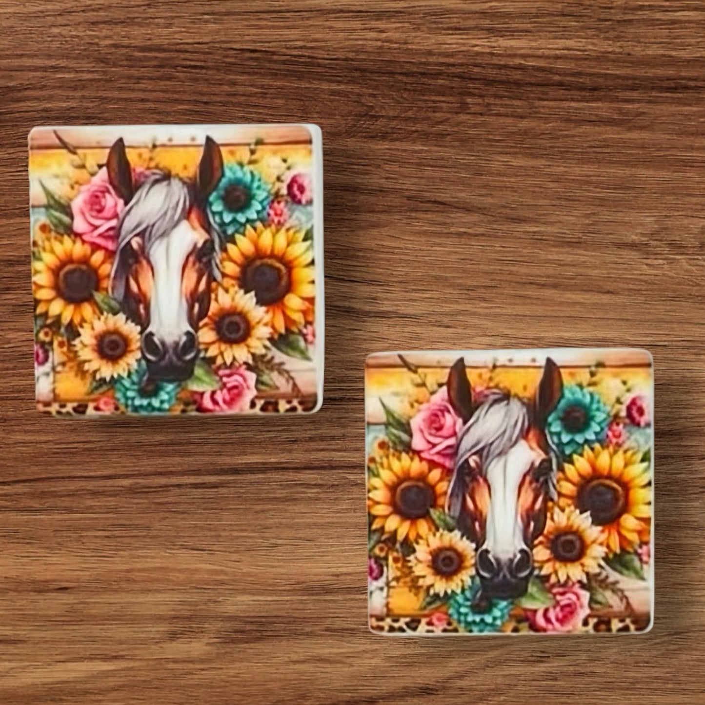 Floral Horse Focal (Custom)