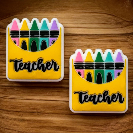 Teacher Crayons Focal