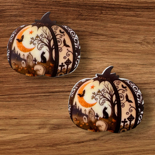 Spooky Pumpkin Focal