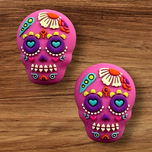 3-D Sugar Skull Focal