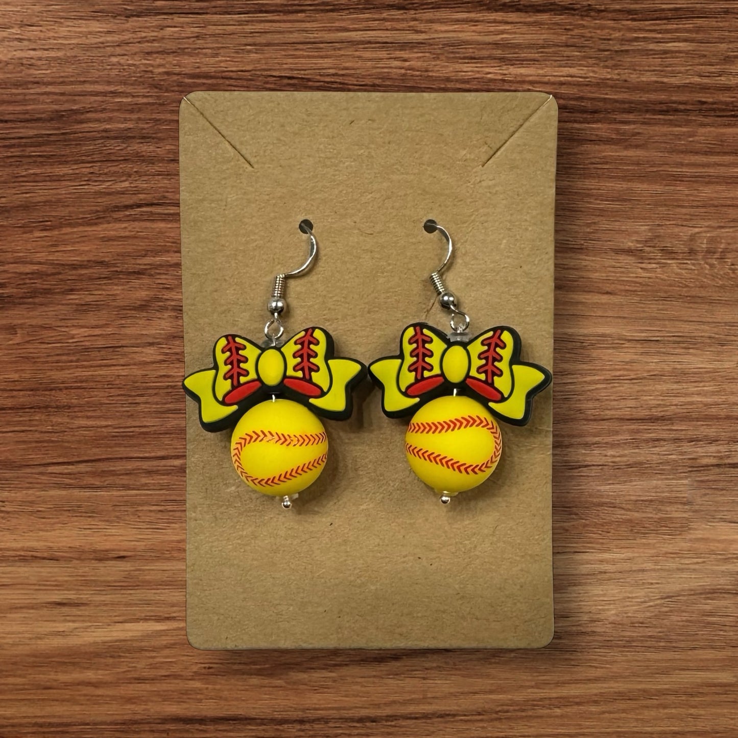 Pre-Made Sports Earrings