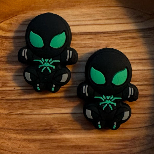 Black & Green Spider Focal