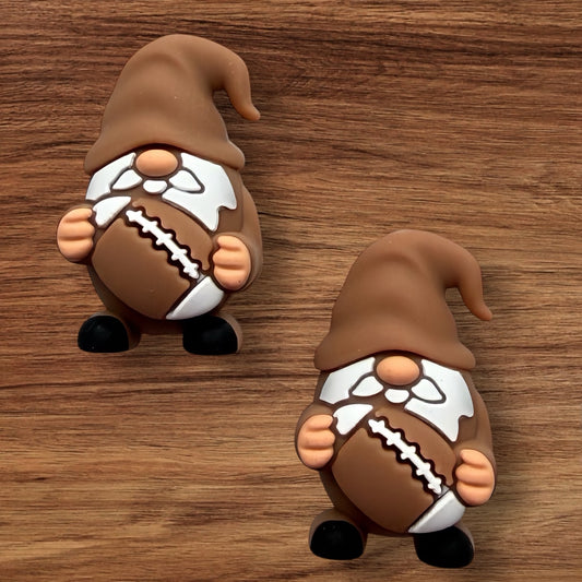 3-D Gnome With Football Focal