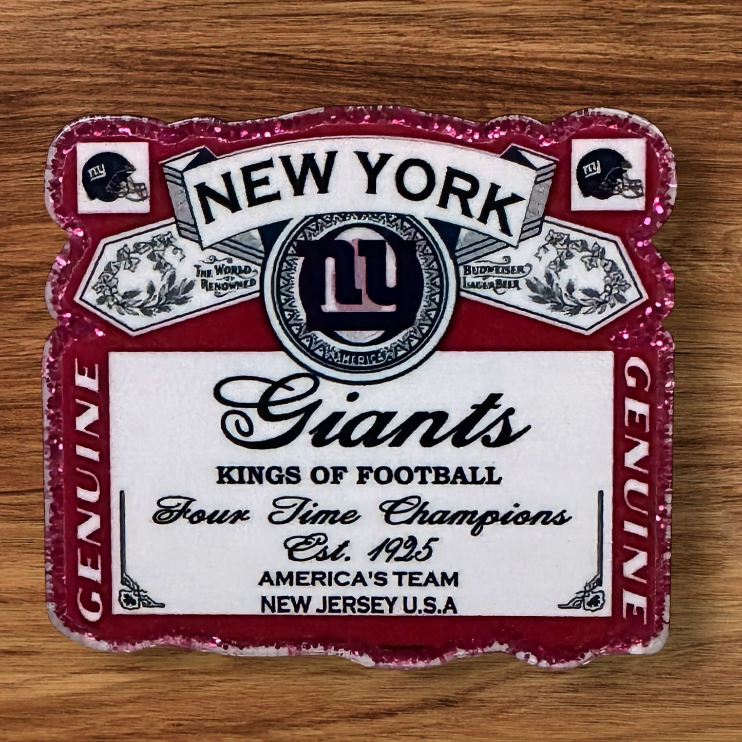 Football Acrylic Flatback