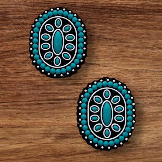 Turquoise Western Design Focal